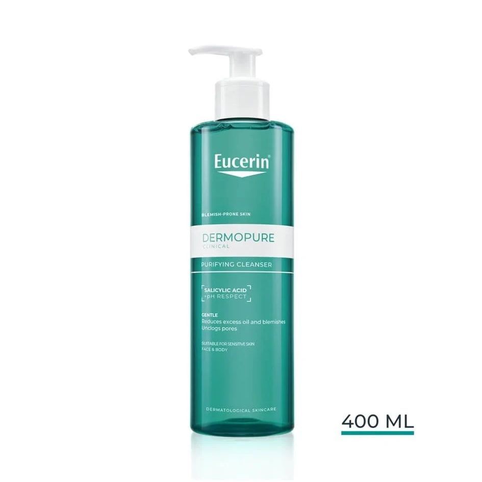Eucerin DermoPure Clinical Измиващ гел за лице за мазна кожа